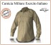 Camicia Manica Lunga con Spalline Esercito Color Kaky Sabbia Esercito AEOP MilTec Art. 10931004 
