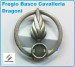 Fregio Basco Cavalleria Dragoni  E.I. Esercito Italiano Art.NSD-F-13