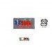 Toppa Patch Ricamo 118 Soccorso Sanitario Rifrangente Ricamato su Tessuto 3M® Misure 5x10 cm Art. CA533