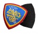 Toppa Ricamo Patch Ricamata con Velcro Polizia di Stato Postale Nuova   Art. PS-POL-NEW