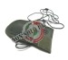 Portadocumenti da Collo Badge da Collo Vega Holster Italia Nero Verde Sabbia  Art. 2WM02