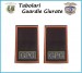 Tubolari Bordo Rosso Stampa GPG Guardia Particolare Giurata Art.NSD-GPG-2