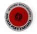 Adesivo Per Paletta Rosso Polizia Penitenziaria modello 2 VENDITA RISERVATA Art.R0100