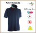 Polo Manica Corta Blu Navy Modello NATION Italia Collo Tricolore Payper Art. NATION-3