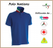 Polo Manica Corta Blu Royal Modello NATION  Italia Collo Tricolore Payper Art. NATION-1