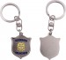 Porta Chiavi Portachiavi Polizia Locale Forma Placca Tesserino Idea Regalo Ascot Art. RI-AS45 