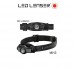 Torcia Frontale LED LENSER Torch MH3 OUTDOOR 200 Lumens 130 METRI + Batterie GY Polizia carabinieri Guardie Giurate Protezione Civile  Art. M501597