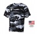 T-shirt Maglia Maglietta Girocollo Militare Manica Corta Camo Urban Soft Air Art. 00103X