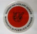Adesivo 3M Per Paletta Rosso G.P.G. I.P.S. Guardia Particolare Giurata Incaricato di Pubblico Servizio GPGIPS Art. R00129