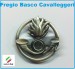 Fregio Basco Metallo Cavalleggeri  E.I. Esercito Italiano Art.NSD-F-19