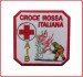 Patch Toppa con Velcro  Croce Rossa Italiana CRI AIB  Art.NSD-CRI-AIB