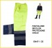 Pantalone Pantaloni Bicolor Giallo Blu Alta Visibilità  Modello Protezione Civile Certificati CE EN 340 e EN 471 Art. 8430N