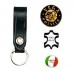 Portachiave Porta Chiavi Passante Porta Oggetti Cinturone Pelle Anello Spirale Vega Holster Italia Polizia carabinieri GPG IPS Art. 1V16