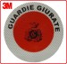 Adesivo 3M Per Paletta Rosso Guardie Giurate + Logo Art. R0018