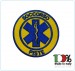 Patch Toppa Ricamo Giallo 118 Soccorso Piste con Velcro Art.NSD-118-SP