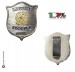 Placca con Clip Nuovo Modello Nazionale POLIZIA LOCALE RI NEW VENDITA RISERVATA Ascot Art. AS45