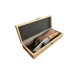 Coltello Artigianale con Scatola Regalo e Fodero Cuoio Lama Fissa Maru 29.00 cm Caccia Escursioni Alpinismo Idea Regalo Art. UNTER-H1