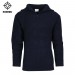 Pullover Maglione Modello Alpino Navigazione Blu Navy Cerniera sul Collo Fostex Art. 1313210-2