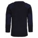 Pullover Maglione Ufficio Collo a V  Blu Notte Navy Marina Security Vigilanza GPG IPS Sicurezza Art.131335B