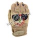 Guanti Tattici Militari Tactical Glove Ranger Strike Back Coyote Sabbia Tan INC 101 Art. 221234