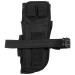 Fondina Cosciale Militare Cordura Nera con Porta Caricatori MFH Art. 30716A