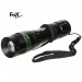 Torcia a Led Professionale Alluminio 180 Lumen Fox Outdoor Polizia Carabinieri Vigilanza Guardie Giurate GPG Art. 26371