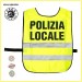Corpetto Gilet Fratino ad Alta Visibilità POLIZIA LOCALE VENDITA RISERVATA Vega Holster Italia  Art. 4AV11