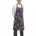 Grembiule Cucina Pettorina con Tascone cm 90x70  Bip Apron 100% Cotone GEAR  SHARK DAISY Art. 6103