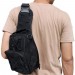 Zaino Monospalla Porta Pistola ASSAULT Small Backpack Over One Shoulder BLACK MIL-TEC Polizia carabinieri GPG IPS Guardie Giurate Art. 14059102