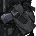 Tactical Vest Gilet Tattico Modulare Corpetto Tattico Mil-Tec Nero Guardia Particolare Giurata GPG IPS Aquila Art. 10720002-GPGIPS