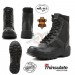 Anfibio Stivaletto Stivale Security SWAT Vigilanza Guardie Giurate GPG IPS Polizia Black Security Boots Lavoro con Putale Mil-Tec Art. 12837000