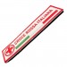 Toppa Patch Lineare Gommata 3D PVC Croce Rossa Italiana per Tuta  NEW Art. PVC-31