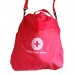 Borsa Sacca Zaino Rossa Portacasco Porta Casco Porta Laptop Bag con Logo C.R.I. croce Rossa Italiana CRI New Esclusiva Art. BAG-CRI