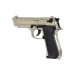 Pistola a Slave Scacciacani Beretta 92 BRUNI  NIKEL 8mm Art. BR-1300N