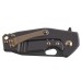 Coltello Serramanico Chiudibile Fox Suru FX-526 TI BB Titanio PVD nero da Collezione Art. FX-526 TI BB