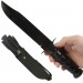 Coltello Lama Fissa con Fodero Cuoio FOX Maniago Marines con Fodero Versione Militare Incursore Caccia Montagna Art. FX691/18