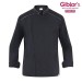 Giacca Guido Cuoco Chef Nero Bordeaux Militare Anche Personalizzata Giblor's Art. Q8G00672