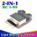Tester per Batterie Li-Po Warning Buzzer Battery Voltage Tester INC 101 ULTIMO PEZZO  Art.365321
