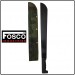Machete in Metallo con Fodero Woodland o Verde with sheath 18 inch  FOSCO Superofferta Art.456330