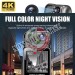 Body Cam Mini Telecamera Professionale per Divisa WiFi 4K 1080P HD Touch screen IPS da 2 Pollici Visione Notturna Videoregistratore Guardie Giurate GPG IPS Carabinieri Polizia Mini Cam Art. EFDD0053-COISP