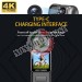 Body Cam Mini Telecamera Professionale per Divisa WiFi 4K 1080P HD Touch screen IPS da 2 Pollici Visione Notturna Videoregistratore Guardie Giurate GPG IPS Carabinieri Polizia Mini Cam Art. EFDD0053-COISP