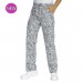 Pantalaccio Pantaloni Coulisse Unisex Cuoco Chef Pasticcere NEW YORK Nero Bianco Isacco Art.044668