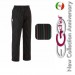 Pantalone Pants Hose Culisse Cuoco Chef Professionale Ego Chef Italia Cacao Art.202065