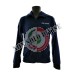 Maglione della Polizia Penitenziaria in Pile Blu con Finiture Azzurre e Apertura con Zip VENDITA RISERVATA Art. BRK-786