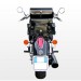 Borsa Posteriore da Schienalino + Bauletto Modello Bike Pak Cheyenne per Moto Custom Harley Davidson Guzzi ecc Art.1111
