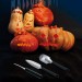 Set per Decoro Trio Triangle Halloween Set Coltelli da Intaglio Frutta e Verdura Professionale Art. 908350302