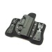 Fondina Polimero Nera Inside Flat Holster  Sotto Camicia Vega Holster Italia Polizia Carabinieri Guardie Giurate GPG IPS Art. IF8