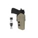 Fondina Professionale Fast In Polimero Termo Formata Vega Holster Italia Polizia Carabinieri Vigilanza GPG IPS Art. VKF8