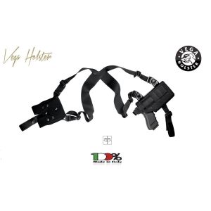 Fondina Ascellare Orizzontale in Cordura Imbottita Vega Holster Italia polizia Carabinieri GPG IPS  Art. LO2