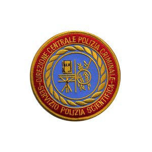 Patch Toppa Polizia di Stato Scientifica Art.EU238